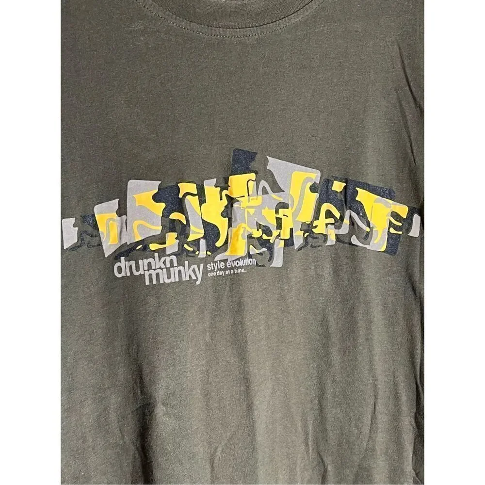Vintage Y2K Drunkn Munky Tee